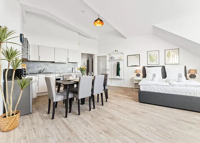 Mint - Urban Factory Loft - Weissensee Apartman Berlin